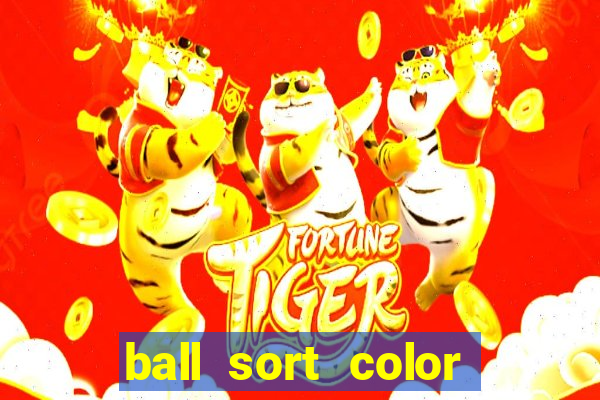 ball sort color water puzzle